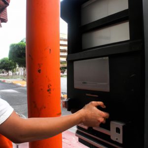 Person operating parking equipment technology